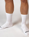 White - Crew Socks