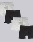 B&W 4-Pack Boxer Briefs